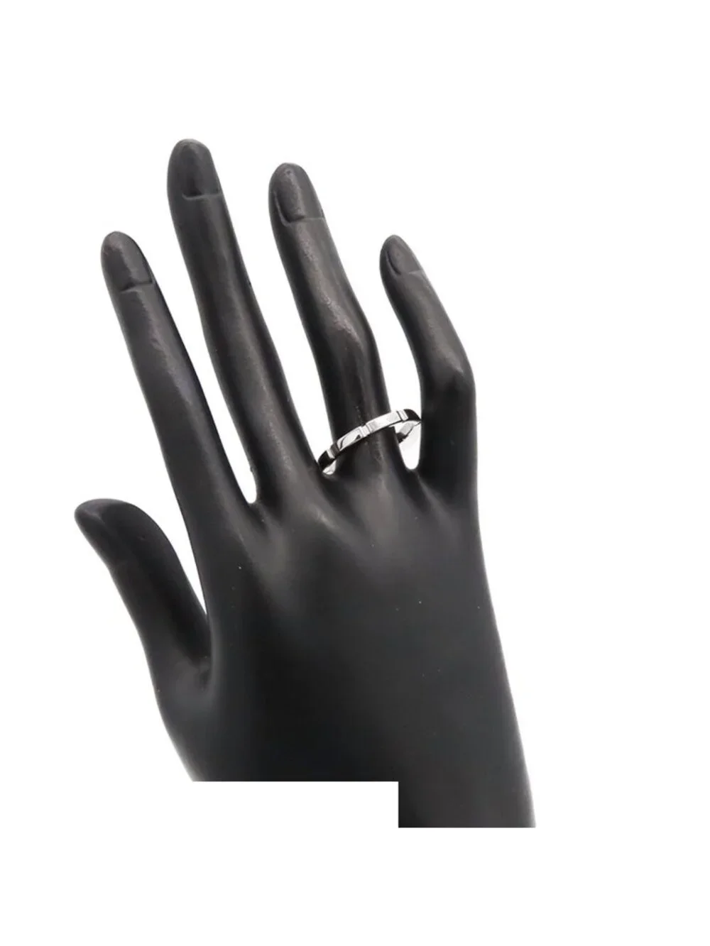Cartier Mailon Panther Ring White Gold 18K to 61